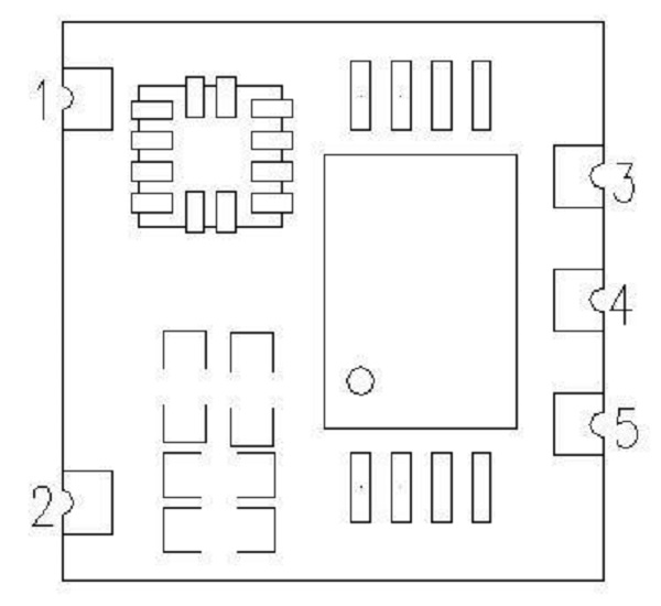 3D计步模块STP101M的引脚定义